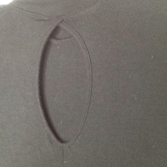 Forever 21 | Black Mini Dress| Open  Back - Picture 3 of 4